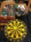 Hot Wheels, diecast cars, dartboard