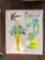 Ken doll case with Barbie doll and clothing
