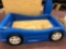 Blue toddler Little Tikes bed