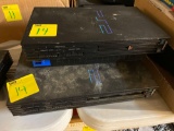 (2) PlayStation 2 Consoles