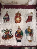 Old world Christmas child first Christmas ornament box set