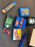 Hot Wheels, Hot Wheels cases, and miscellaneous