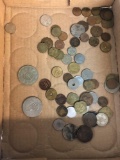 Coins including one dollar coin