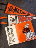Massillon Tiger football pennants and board game