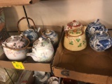 8 teapots