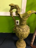 Large approximately 2' tall pitcher vase