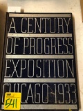 A century of progress exposition Chicago 1933 worlds fair signed by John Seiberling