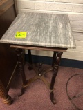 Table stand with marble top
