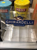 Ghirardelli chocolate display