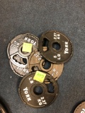5lb five York weights plates
