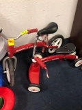 Two Radio Flyer bicycles