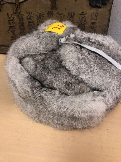 Rabbit fur hat