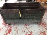 54in by 23in primitive wood box