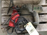 Two electric drills