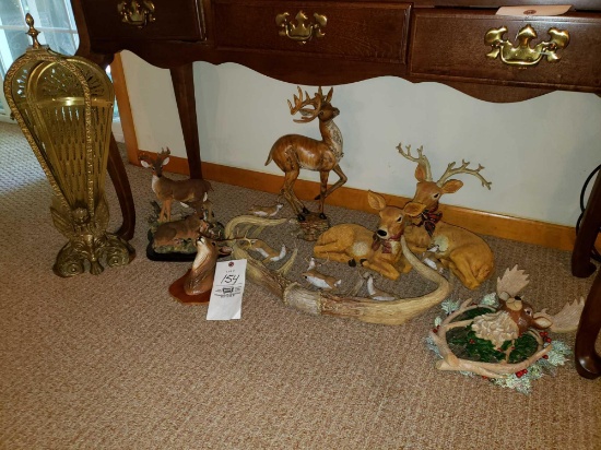 Deer Decor Items, Fireplace Screen