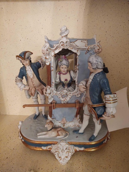 Hand Painted Czech Figurine