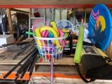 Tiki Torches, Badminton and Games