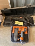 Ridgid Nailer and Sawzall