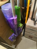 (2) Mops Purple & Green