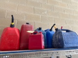 (6) Gas Cans