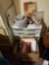 Plastic organizer, craft items
