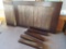Dining table with one leaf
