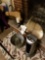 Fireplace items, elec. heater