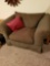 Pair of tufted matching chairs