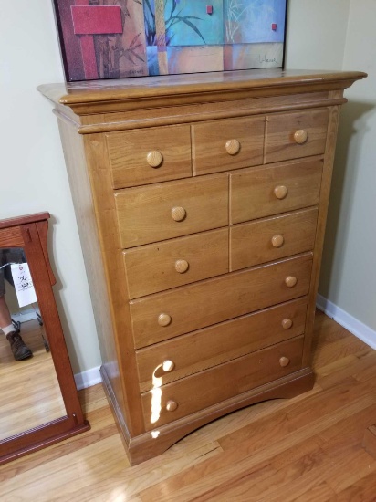 Sumter oak chest, dresser, sock chest, nightstand