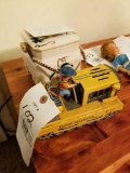Battery operated piston bulldozer, Myers Lake booth prize