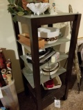Glass shelf stand, cookware