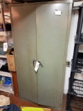 Metal cabinet and contents