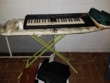 Ironing board, keyboard