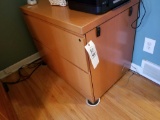 Wooden lateral file cabinet