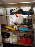 Metal shelf, hardware