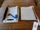 2 paper cutters