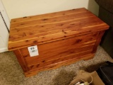 Solid cedar chest