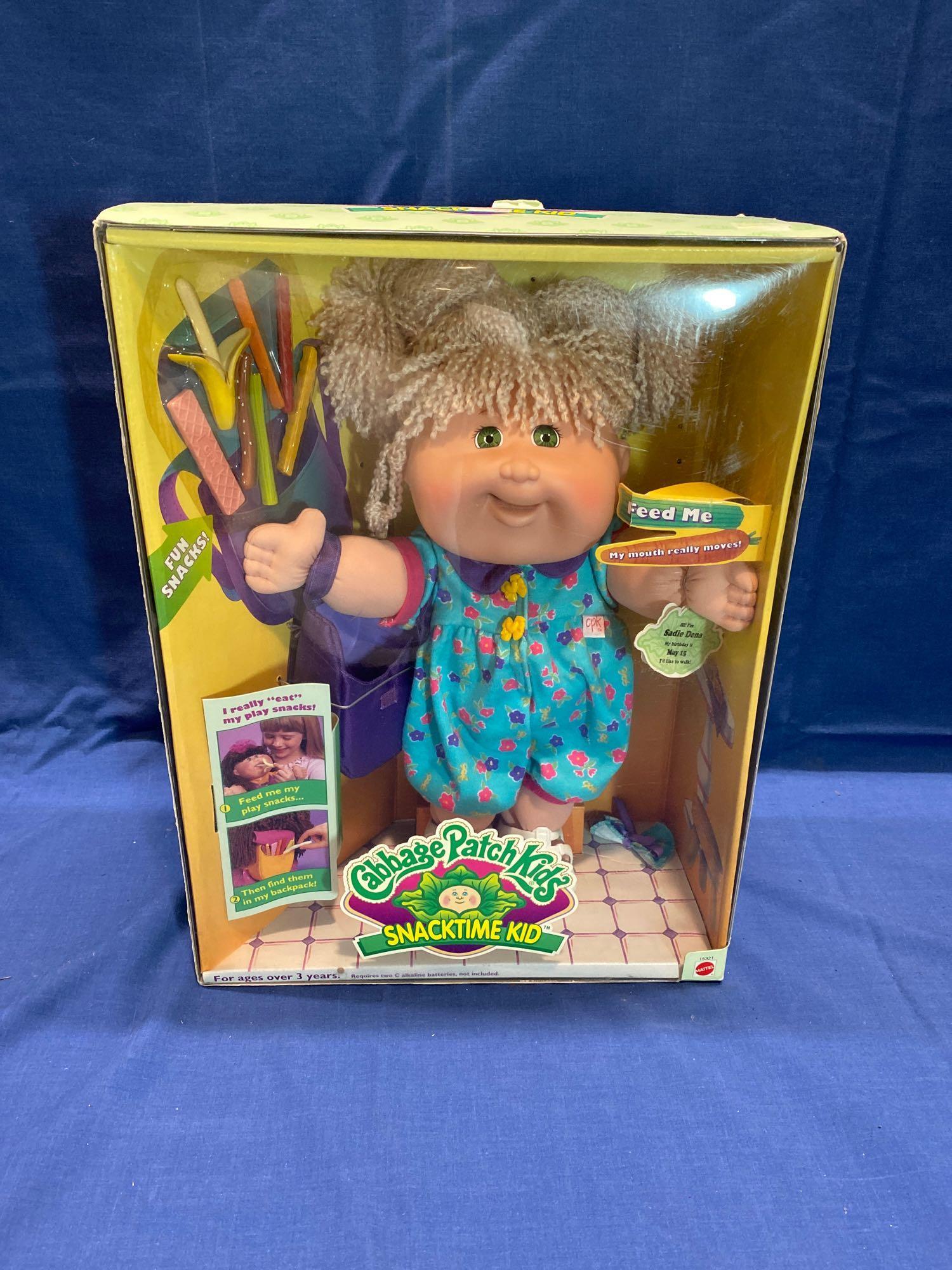 Cabbage patch doll eats food new arrivals