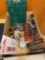 Stamps, Thermometer, Desk Items