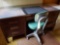 Large Wooden Desk and Office Chair