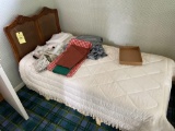 Single Bed and Linens