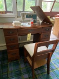 Singer Sewing Desk with Chair