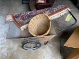 Lawn Cart, Basket, Rug