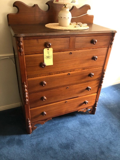 Two Over Four Victorian Dresser