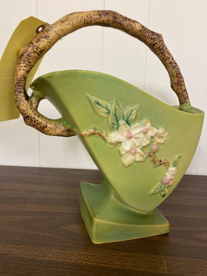 Roseville #311-12" branch handled vase.