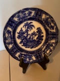 Antique flo blue plate.