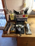 Wrench, Hatchet, Soldering Tools, Level