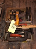 C Clamps, Mini Sledgehammer, Splitting Wedges, Hatchet