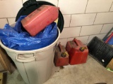 Fuel Cans, Trash Can, Large Top