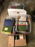 3 Totes of Books